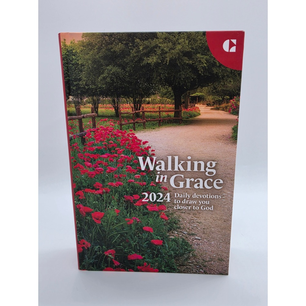 Walking in Grace 2024 Daily Devotions Guideposts Hardcover Book